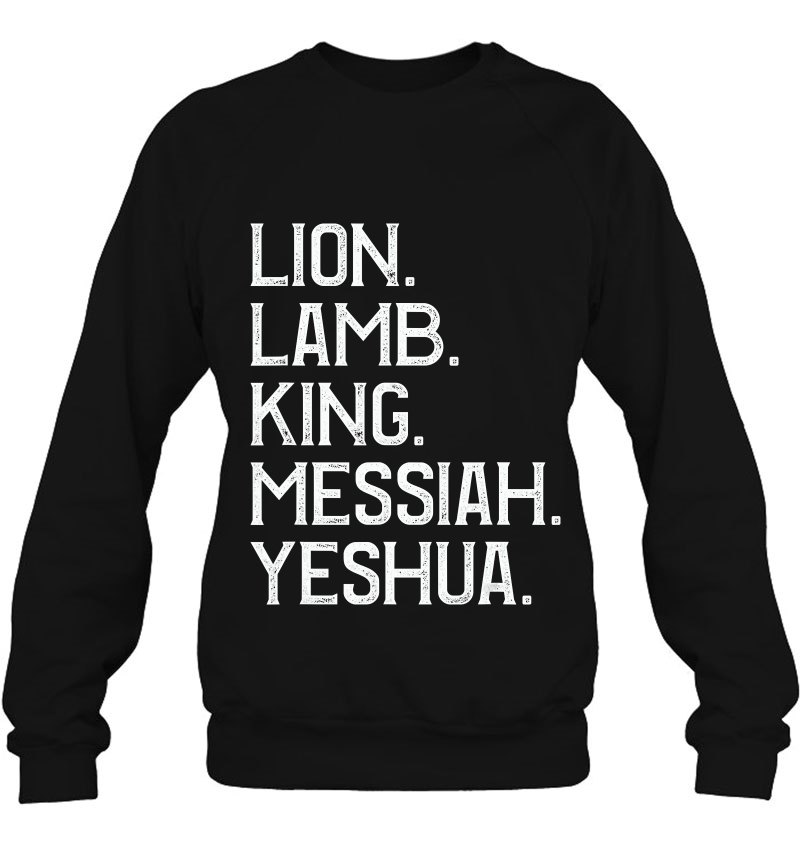 Distressed Lion Lamb King Messiah Yeshua Christian Bible Mugs