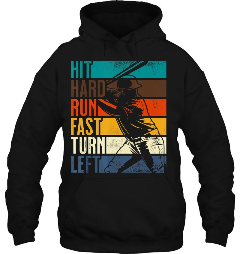 Distressed Vintage Hit Hard Run Fast Turn Left Gift Mugs