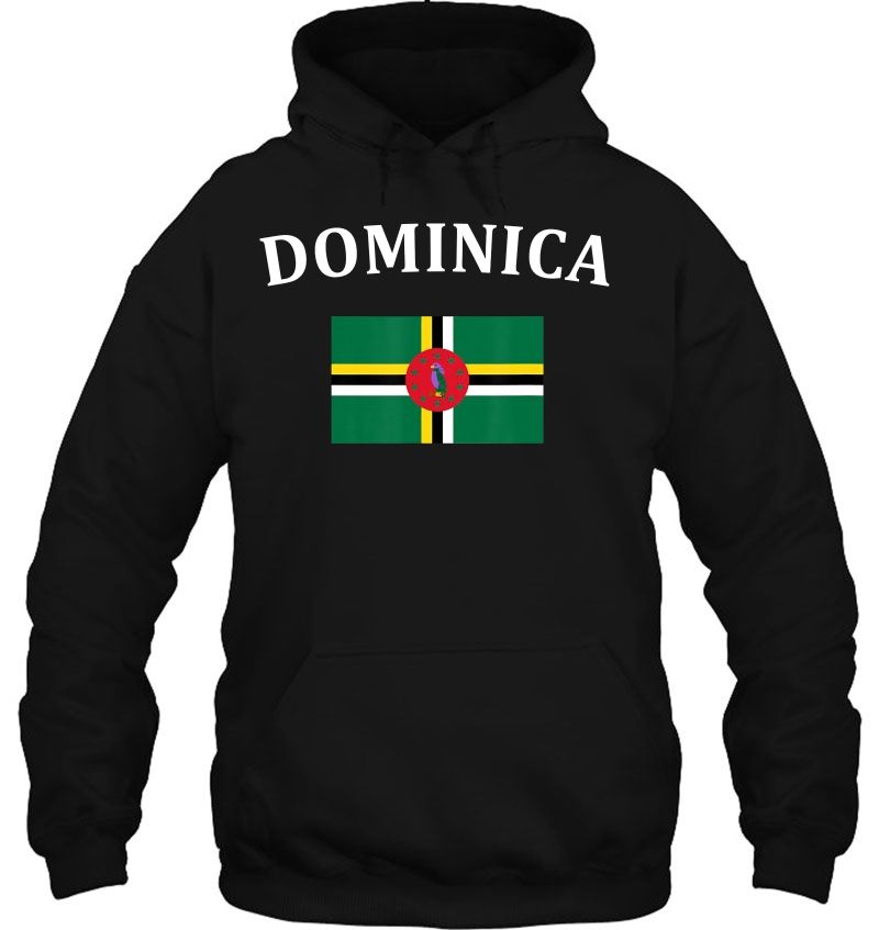 Dominican Pride Flag Dominica Shirt Great Gift Tee Hoodie