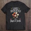 Easily Distracted By Dogs And Teeth Dental Hygienist Student Tee