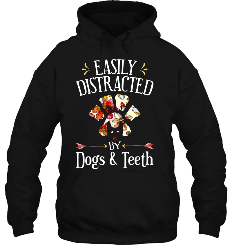 Easily Distracted By Dogs And Teeth Dental Hygienist Student Mugs