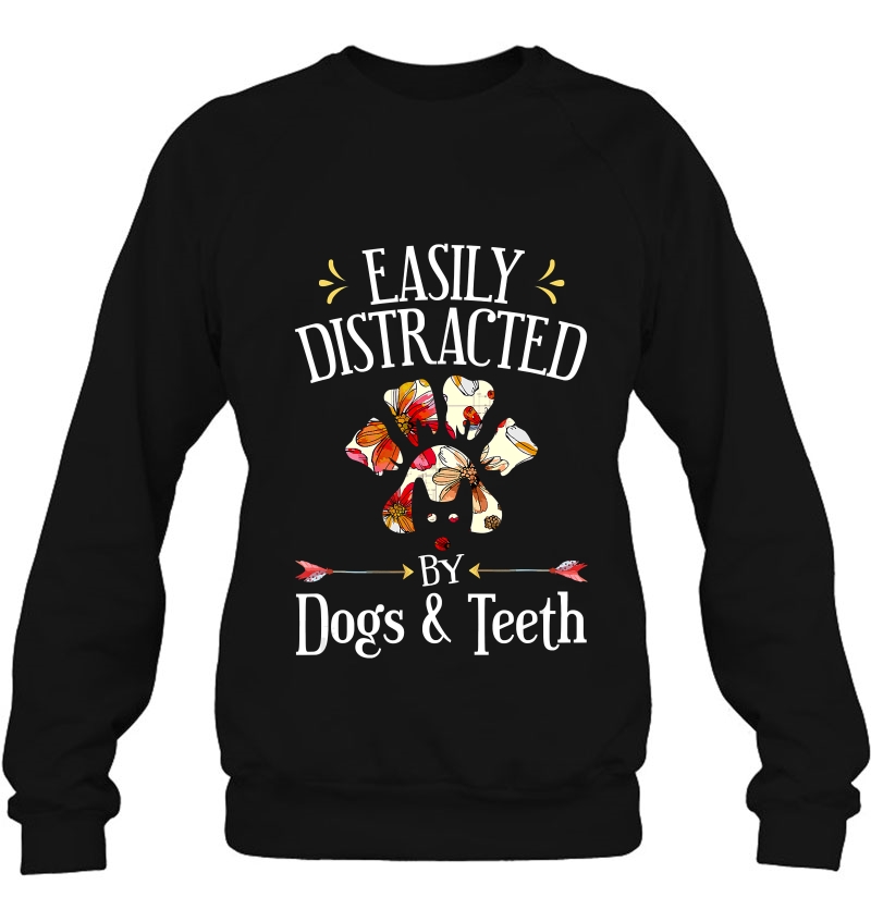 Easily Distracted By Dogs And Teeth Dental Hygienist Student Mugs