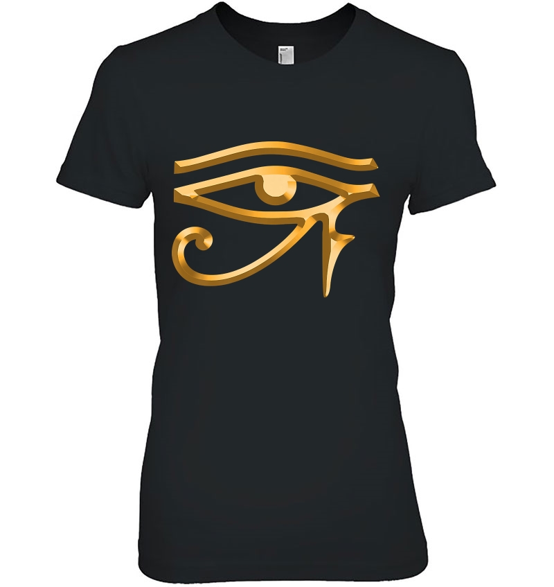 Eye Of Ra Horus Egyptian Premium Ladies Tee