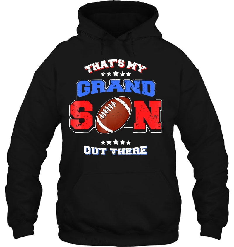 Football Thats My Grandson Out There Grandma Grandpa Mugs