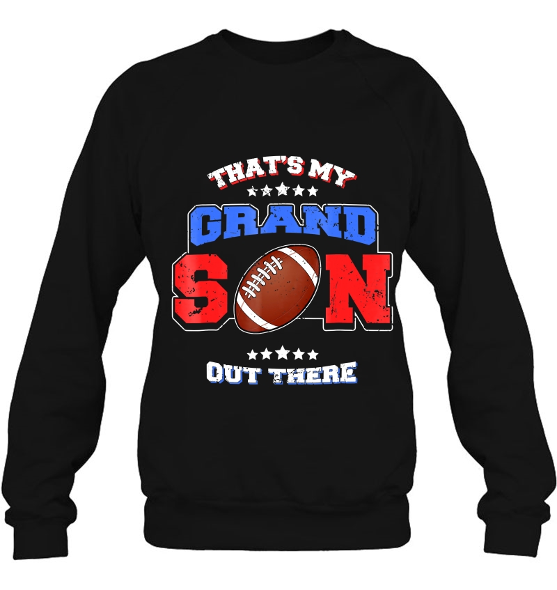 Football Thats My Grandson Out There Grandma Grandpa Mugs