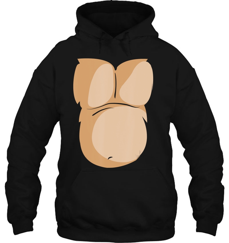 Monkey Gorilla Hairy Chest Costume Tee Mugs