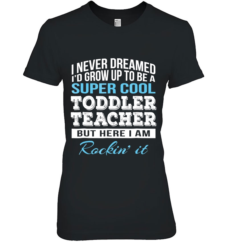 Super Cool Toddler Teacher Hoodie