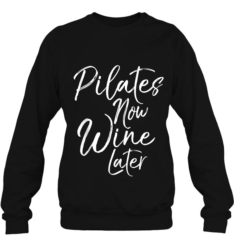 Yoga Gift For Drinkers Cute Pilates Now Wine Later Mugs