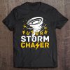 Future Storm Chaser Meteorologist Tornado Weather Tee