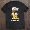 Garfield Normal People Scare Me Tee