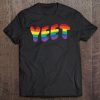 Gay Pride Flag Rainbow Yeet Meme Funny Lgbtq Tee