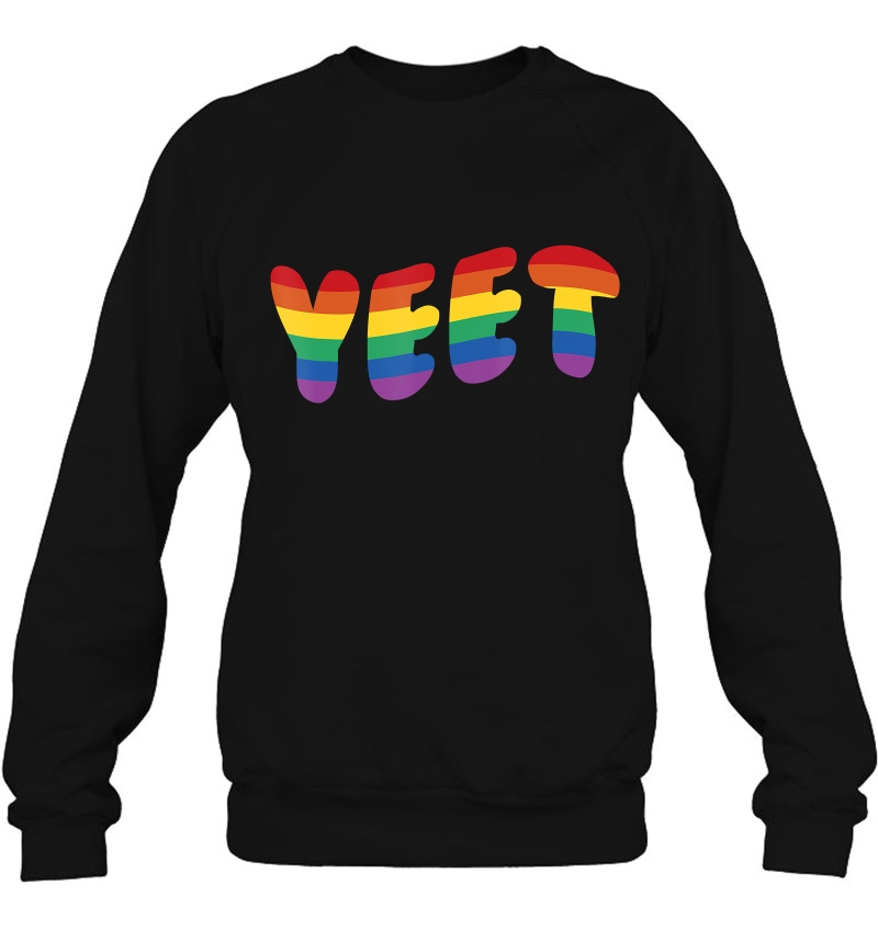 Gay Pride Flag Rainbow Yeet Meme Funny Lgbtq Mugs