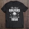 Gift For 70 Year Old Golfer Golfing 1950 70Th Birthday Tee