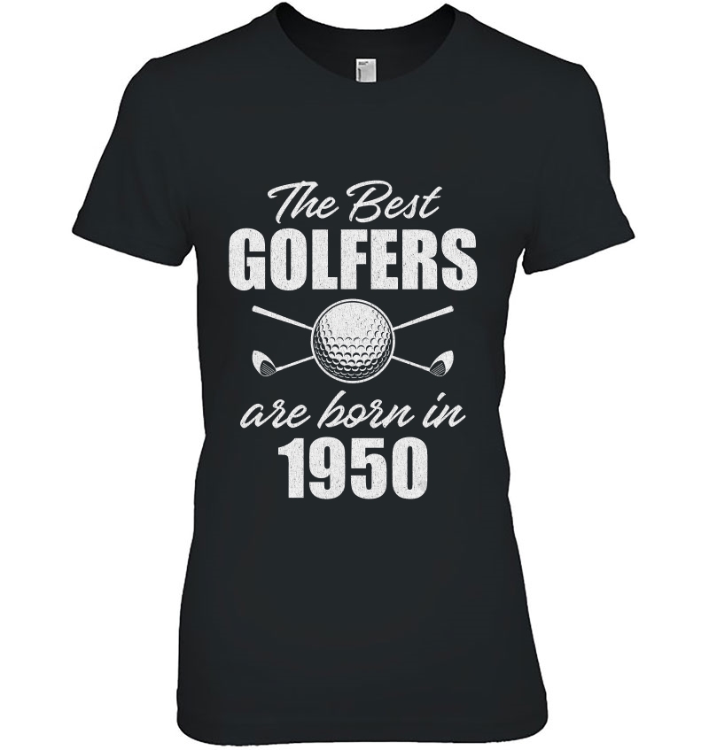 Gift For 70 Year Old Golfer Golfing 1950 70Th Birthday Ladies Tee