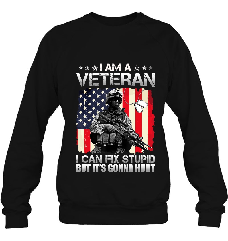 I Am A Veteran I Can Fix Stupid But It's Gonna Hurt Mugs