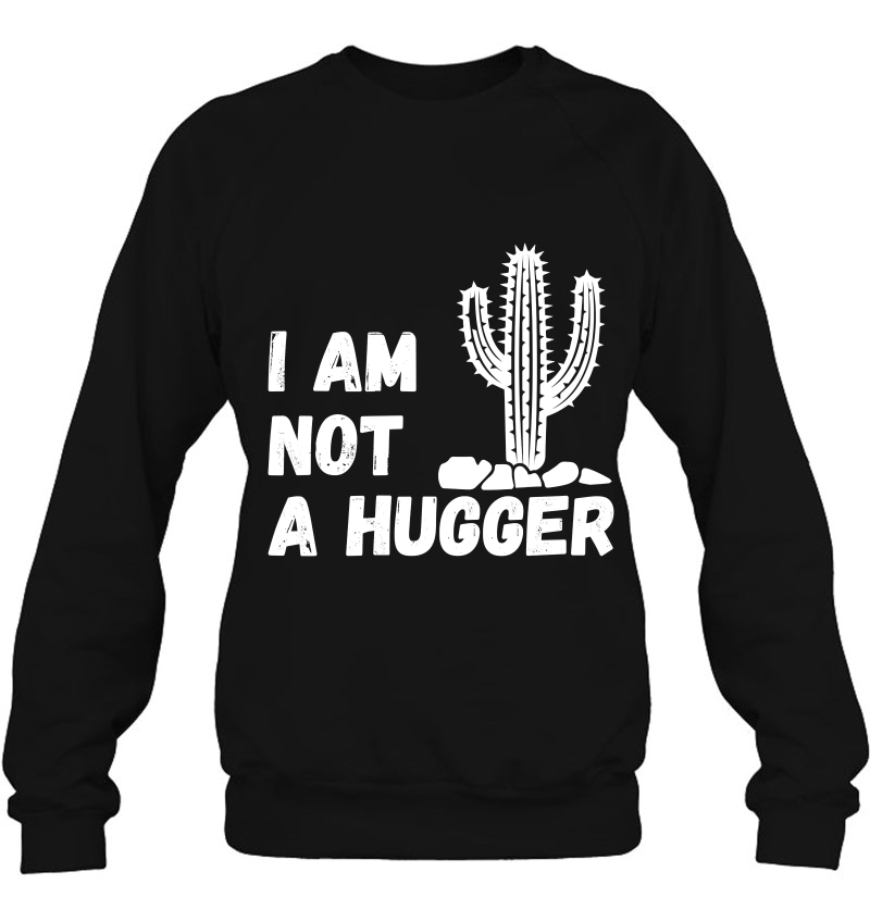 I Am Not A Hugger Woman Funny Cactus Mugs