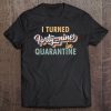 I Turned 49 In Quarantine Tshirt - 49Th Birthday Tee