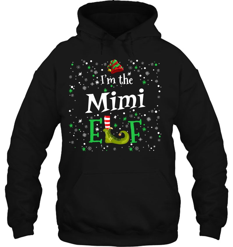 I'm The Mimi Elf Funny Group Matching Family Pj Xmas Mugs