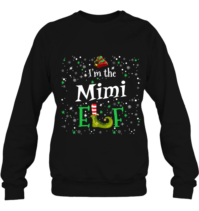 I'm The Mimi Elf Funny Group Matching Family Pj Xmas Mugs