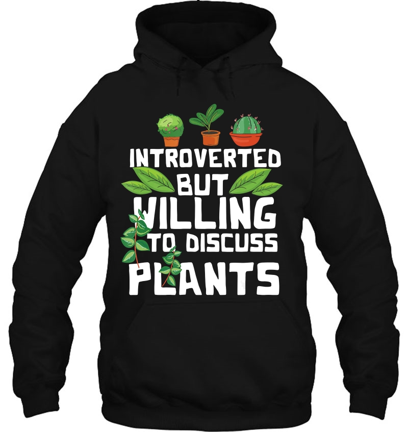 Introverted But Willing To Discuss Plants Funny Gardening Mugs