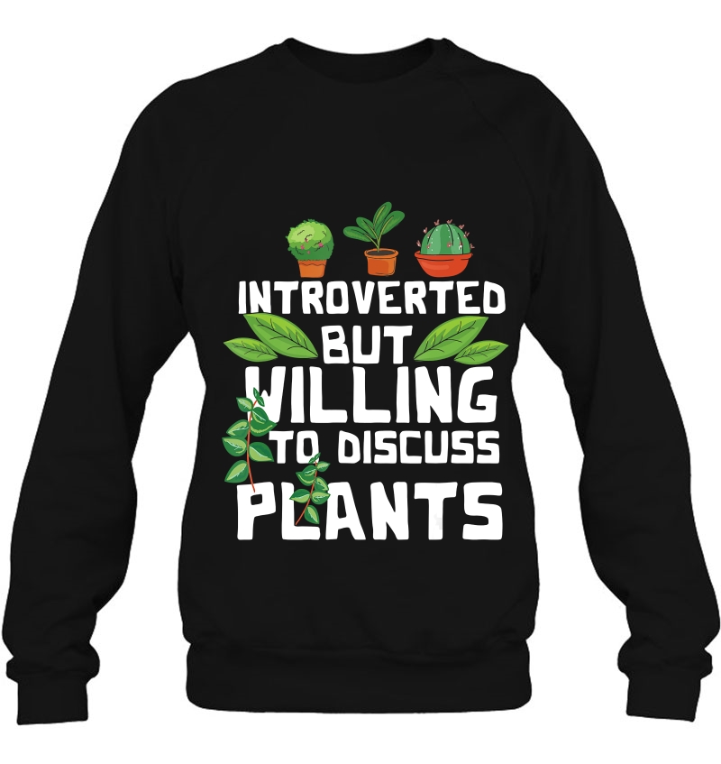 Introverted But Willing To Discuss Plants Funny Gardening Mugs