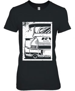 Jdm Japanese Automotive Retro Race Wear Vintage Tuning Car Ladies Tee