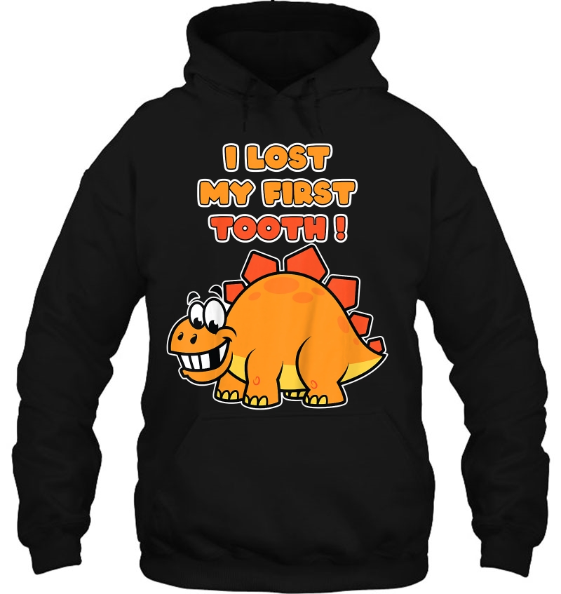 Kids I Lost My First Tooth - Cute Dinosaurs Hoodie