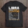 Libra Birthday Gifts - Libra Facts Funny Tee