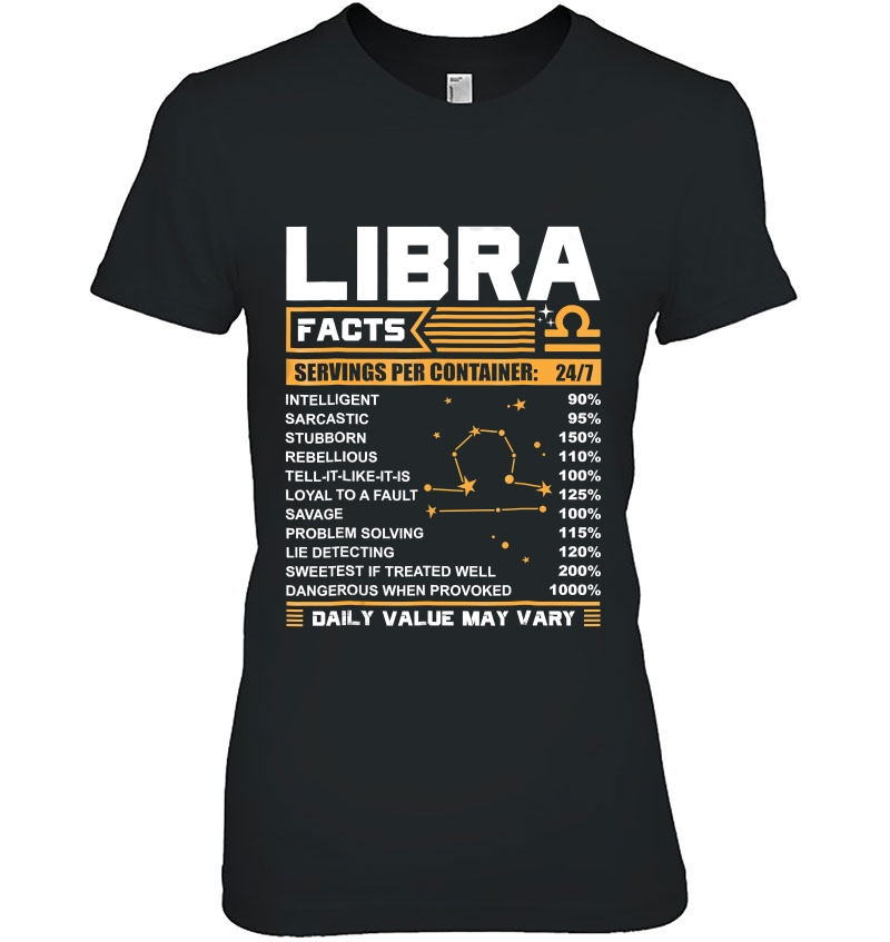 Libra Birthday Gifts - Libra Facts Funny Hoodie