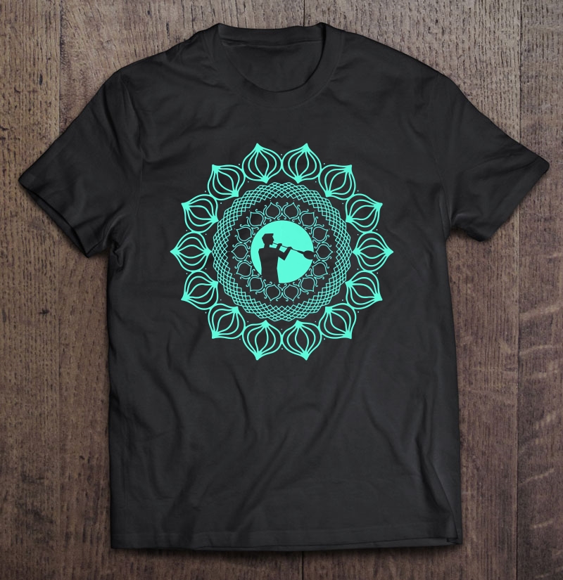 Mandala Glass Blower Tshirt For Glass Blowing Fans - Aqua Shirt