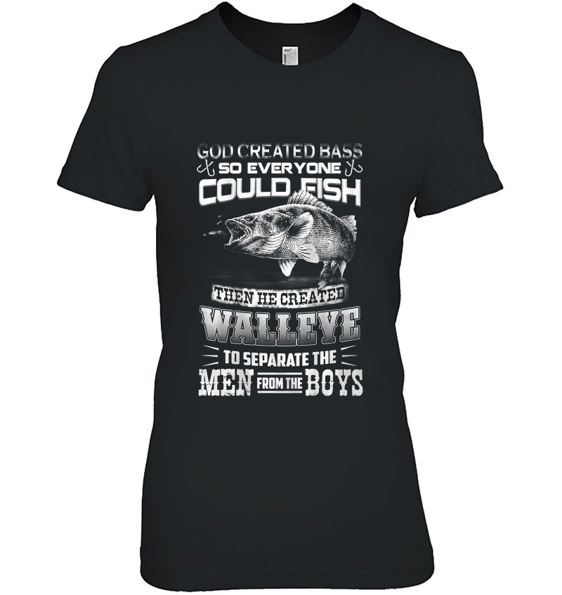 Mens Walleye - Separates The Men From The Boy Hoodie