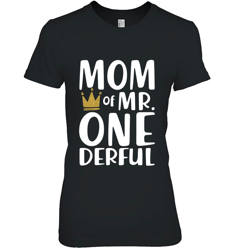 Mom Of Mr.Onederful Mother's Day Hoodie