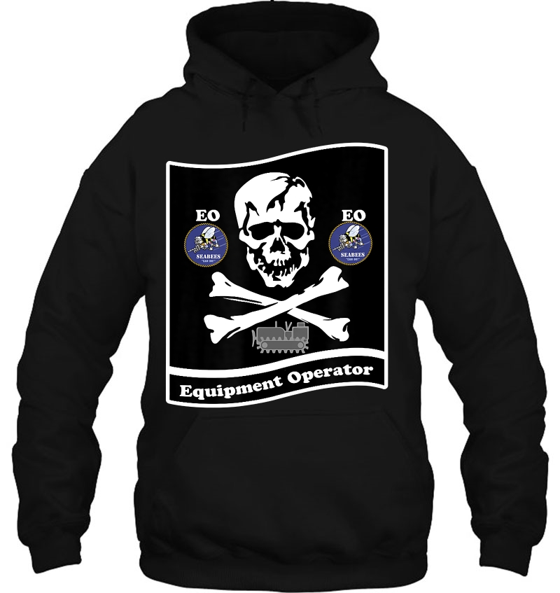 Navy Seabee Equipment Operator Eo Skull Emblem Mugs