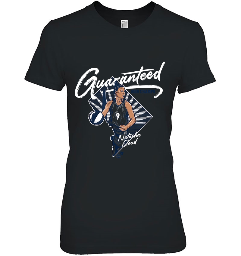 Officially Licensed Natasha Cloud - The Dc Guaranteed Ladies Tee
