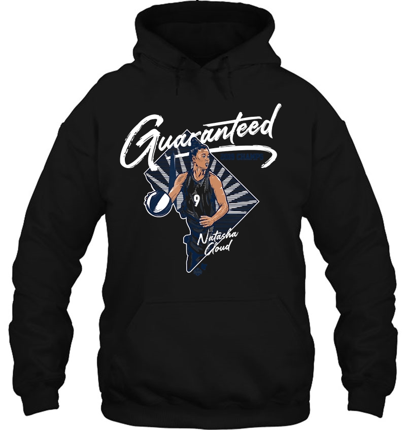 Officially Licensed Natasha Cloud - The Dc Guaranteed Hoodie