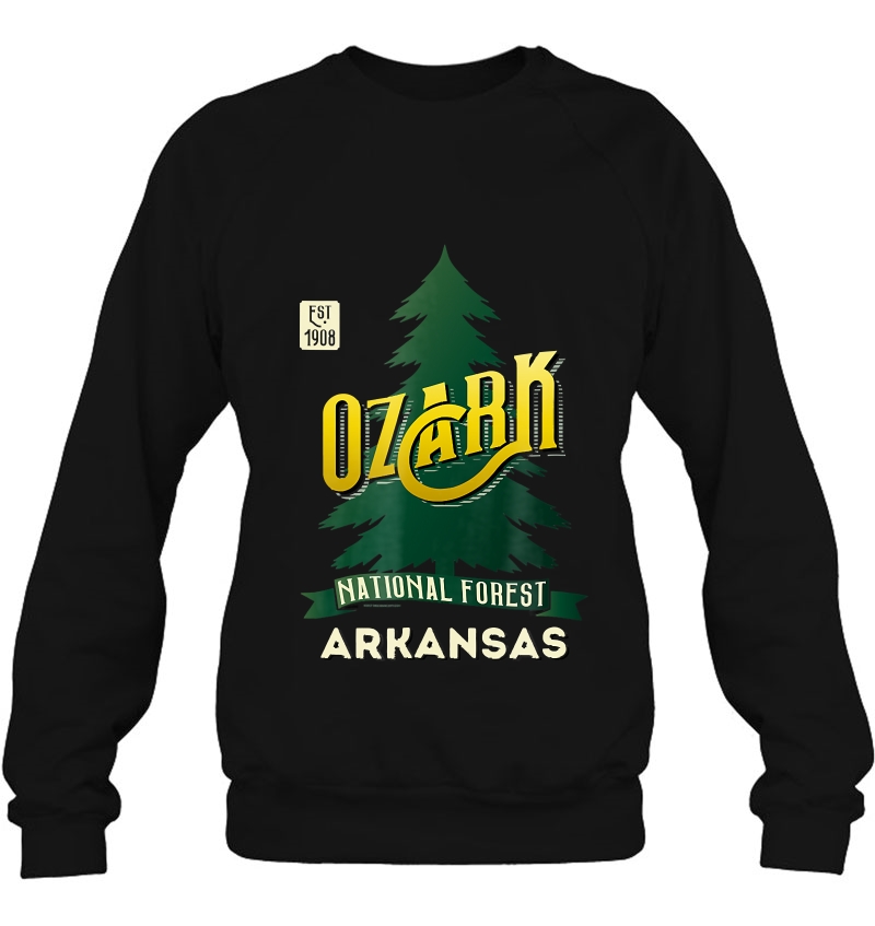 Ozark National Forest Retro Logo Shirt Sweatshirt