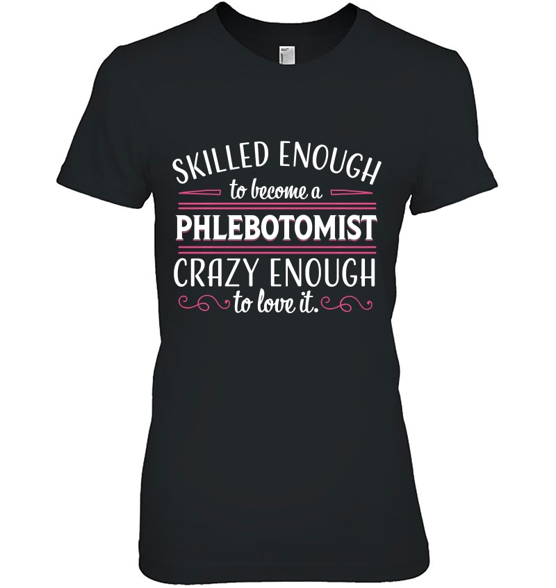 Phlebotomist For Women Funny Phlebotomy Job Gift Pullover Hoodie