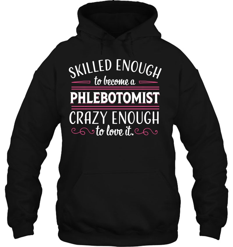 Phlebotomist For Women Funny Phlebotomy Job Gift Pullover Mugs