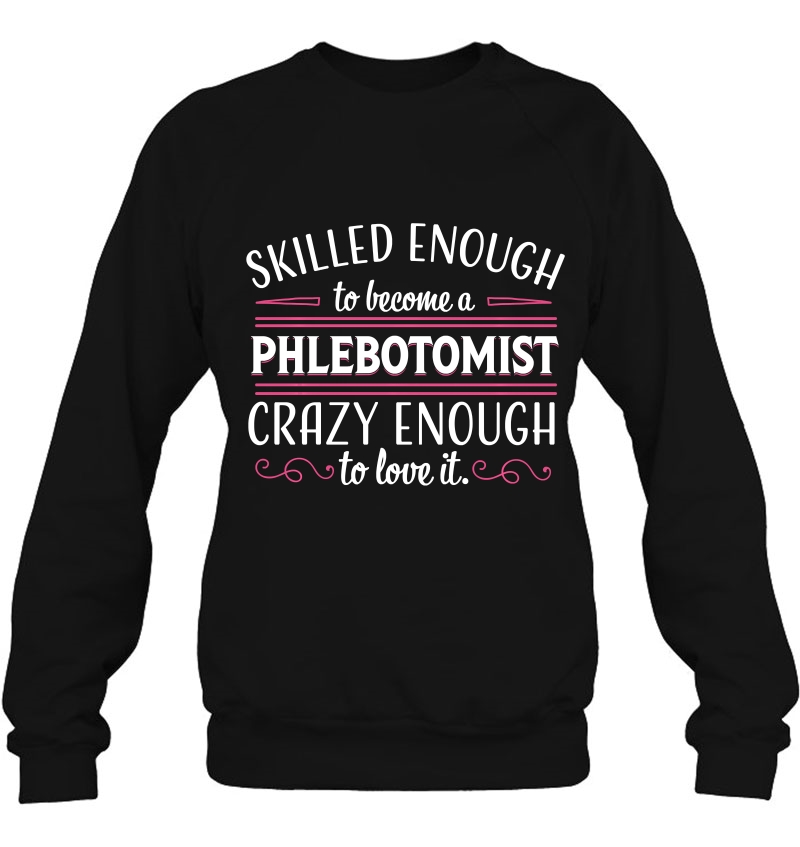 Phlebotomist For Women Funny Phlebotomy Job Gift Pullover Mugs