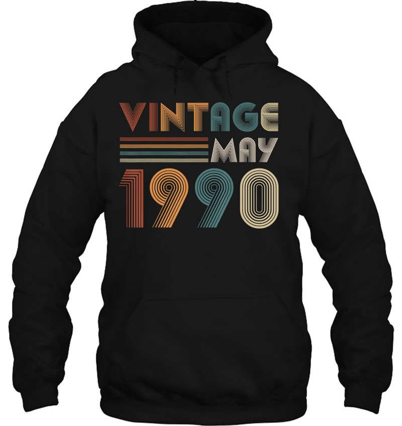 Retro Vintage May 1990 30Th Birthday Gifts Tee Mugs