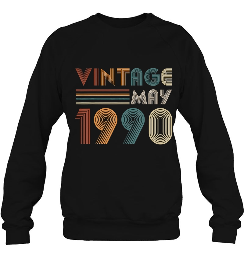 Retro Vintage May 1990 30Th Birthday Gifts Tee Mugs