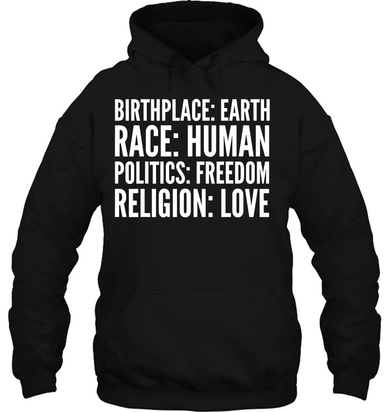 Social Activist Gift - Birthplace Earth Race Human Mugs