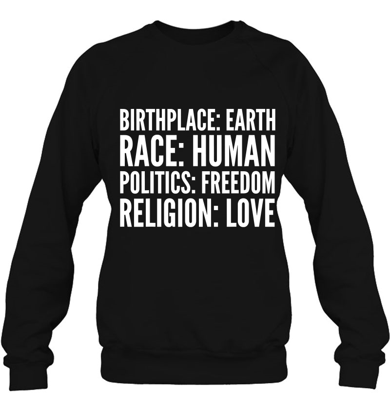 Social Activist Gift - Birthplace Earth Race Human Mugs