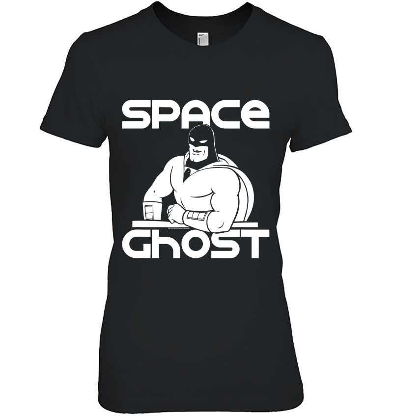 Space Ghost Line Art Space Ghost At Desk Hoodie