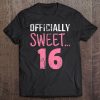 Sweet 16 Gift 16Th Birthday Present 16 Year Old 2003 Tee