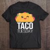 Taco Tuesday Funny Tacos Foodie Mexican Fiesta Taco Camiseta Tee