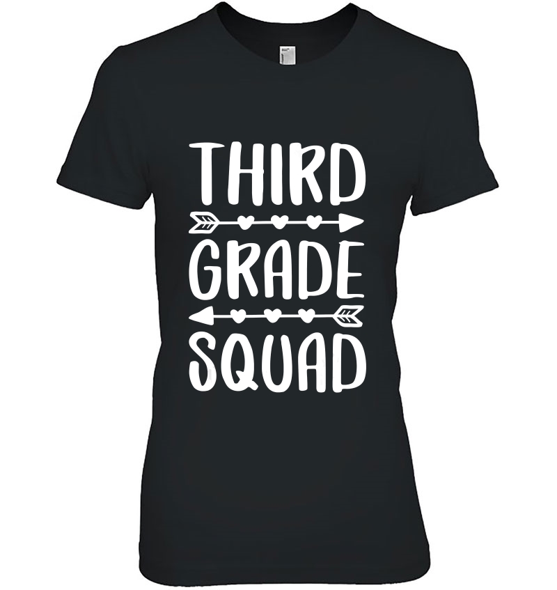 Third Grade Squad 3Rd Grade Back To School Gift Hoodie