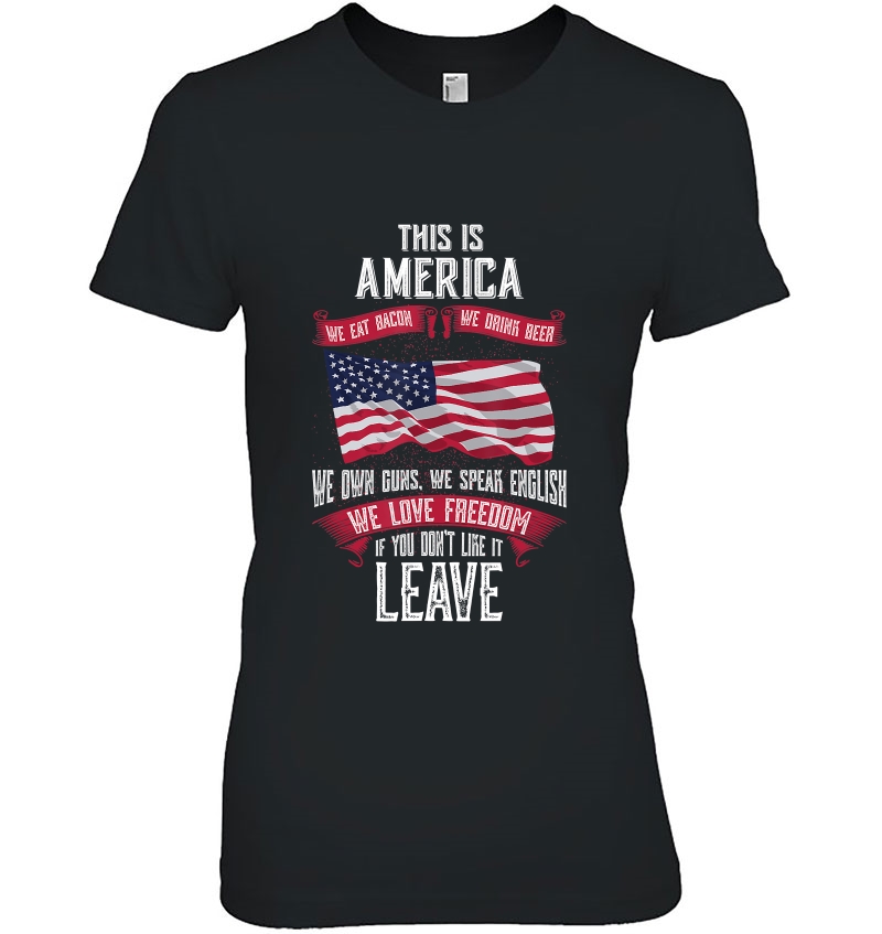 This Is America If You Don't Like It Leave Hoodie