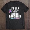 Thyroid Cancer Shirt For Granddaughter Awareness Products Tee