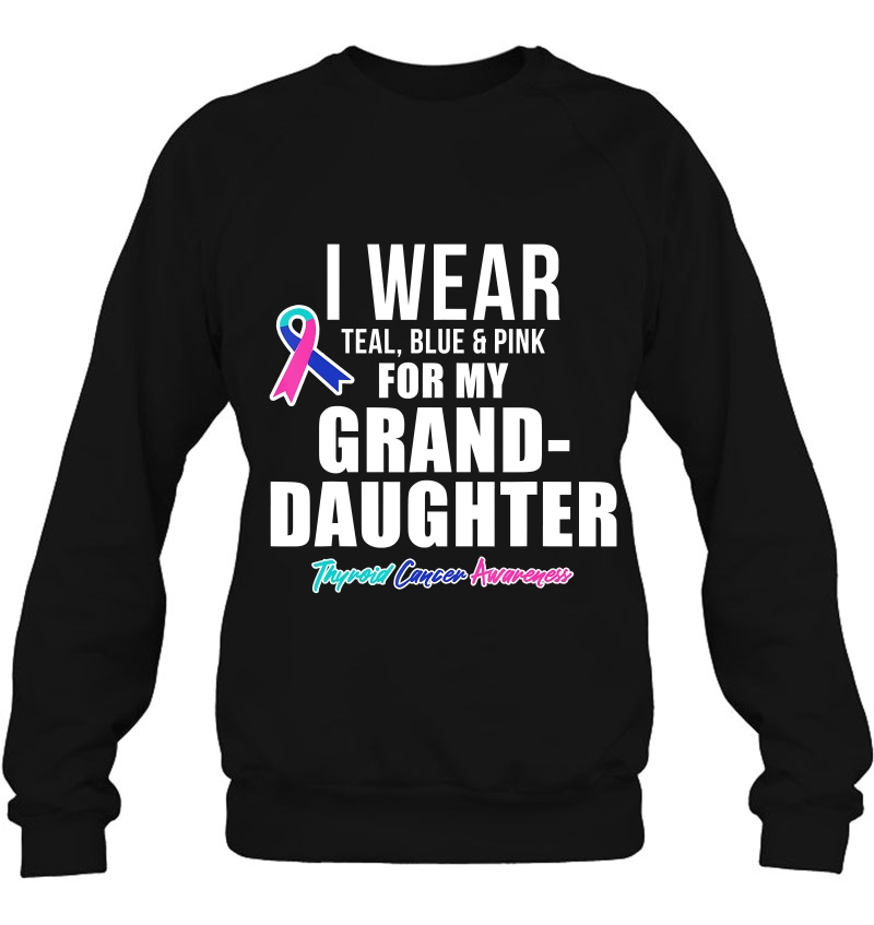 Thyroid Cancer Shirt For Granddaughter Awareness Products Mugs